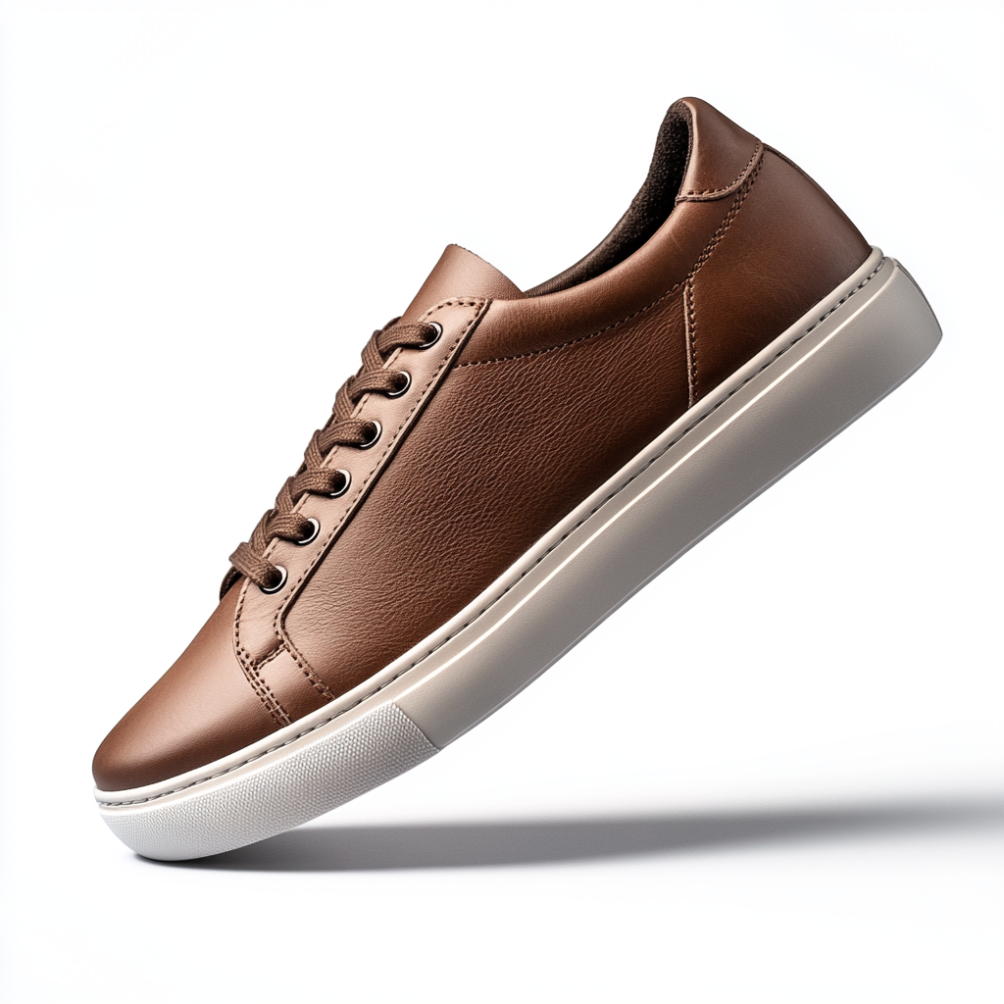 Leder-Sneaker Classic Damen